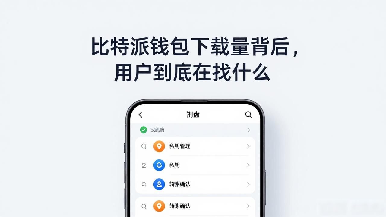比特派钱包下载量背后，用户到底在找什么