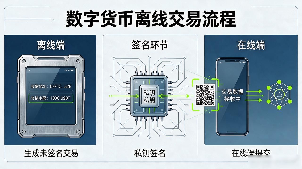 数字货币离线签名_数字货币离线使用_气隙隔离私钥安全