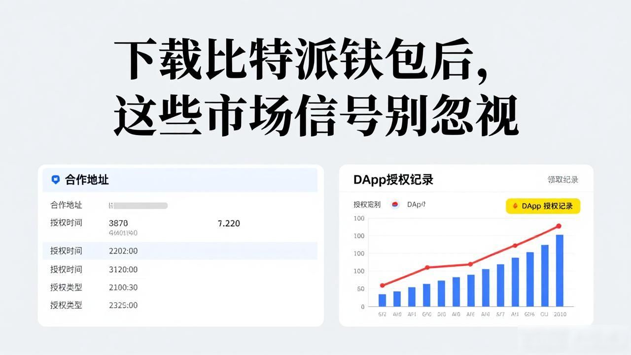 下载比特派钱包后，这些市场信号别忽视