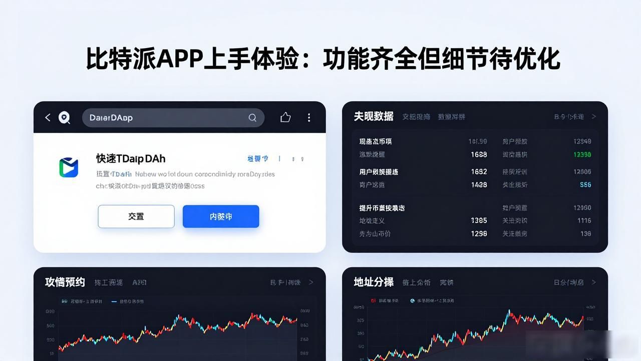比特派APP上手体验：功能齐全但细节待优化