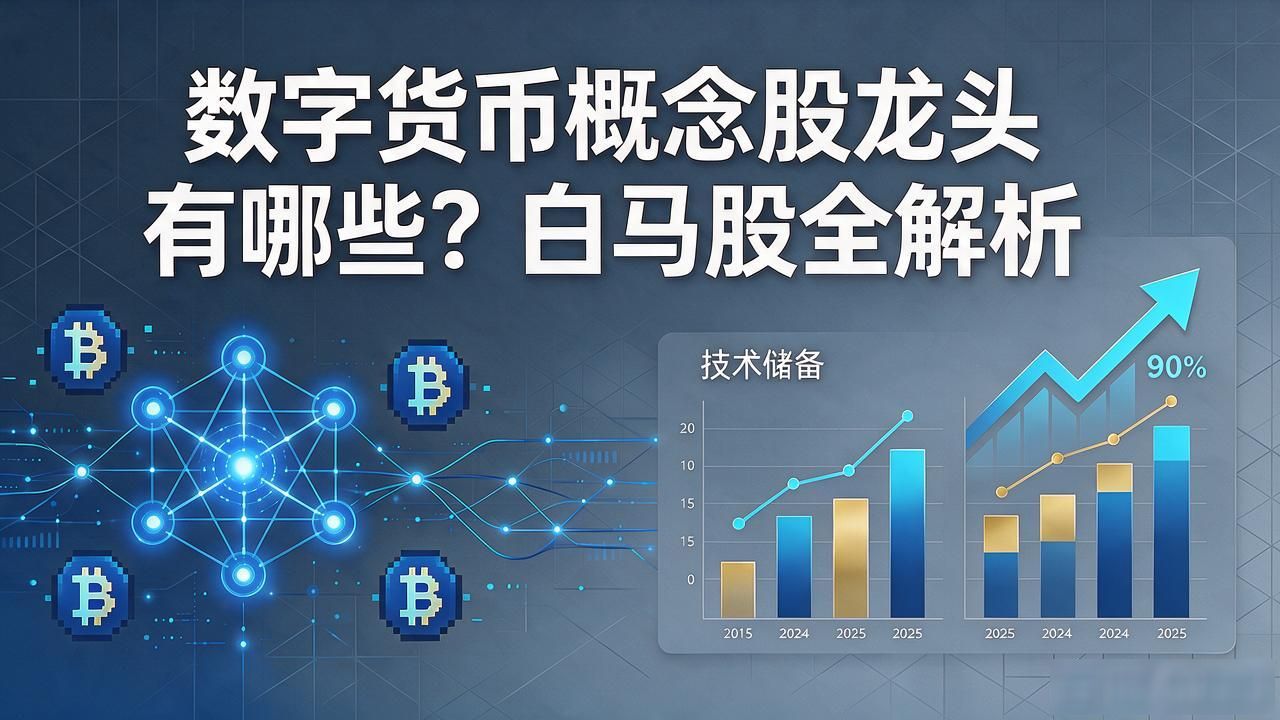 数字货币概念股龙头有哪些？白马股全解析