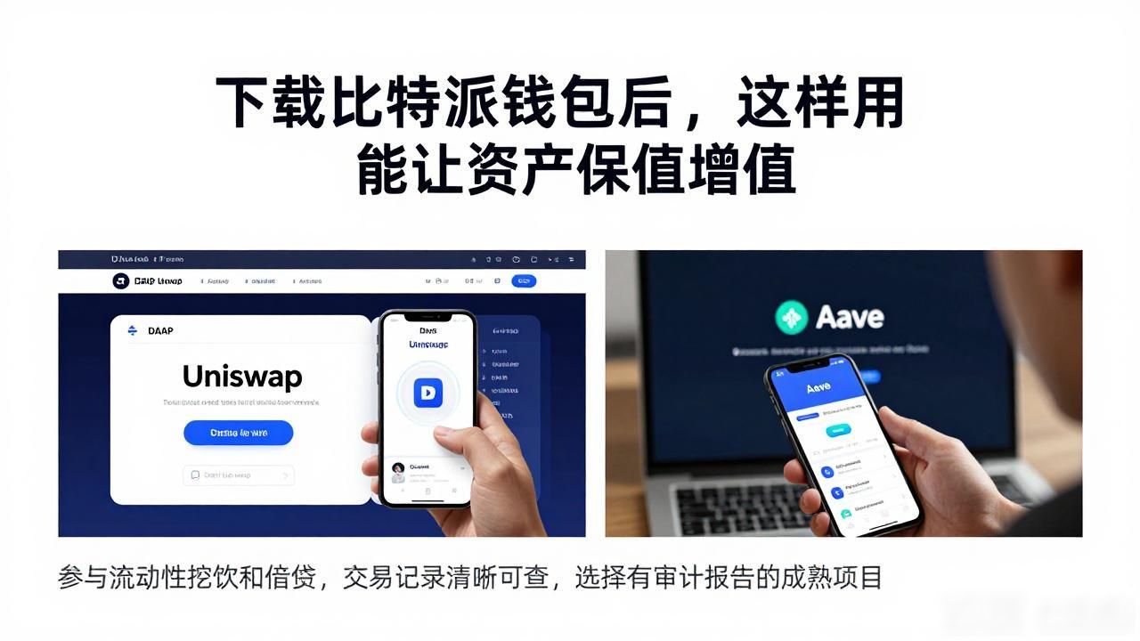 下载比特派钱包后，这样用功能让资产保值增值
