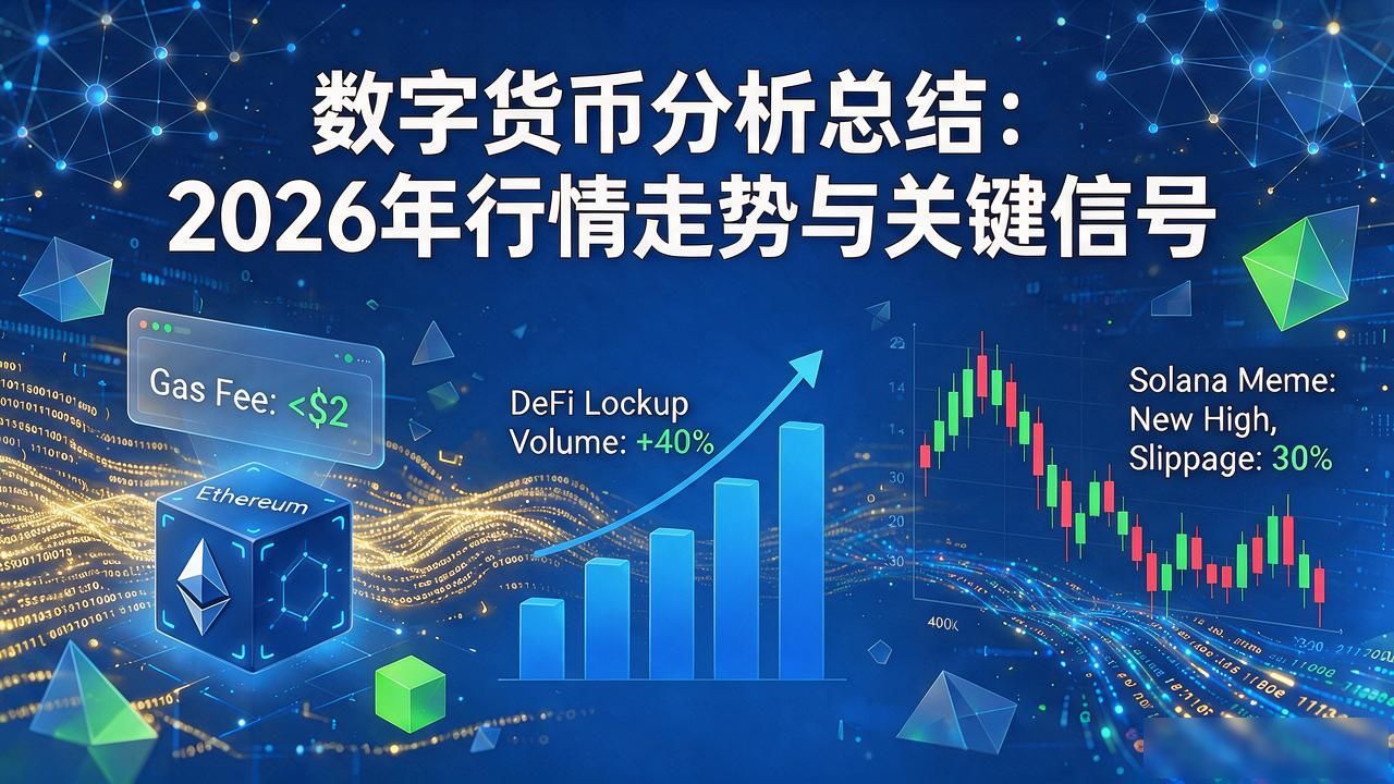 数字货币分析总结：2026年行情走势与关键信号