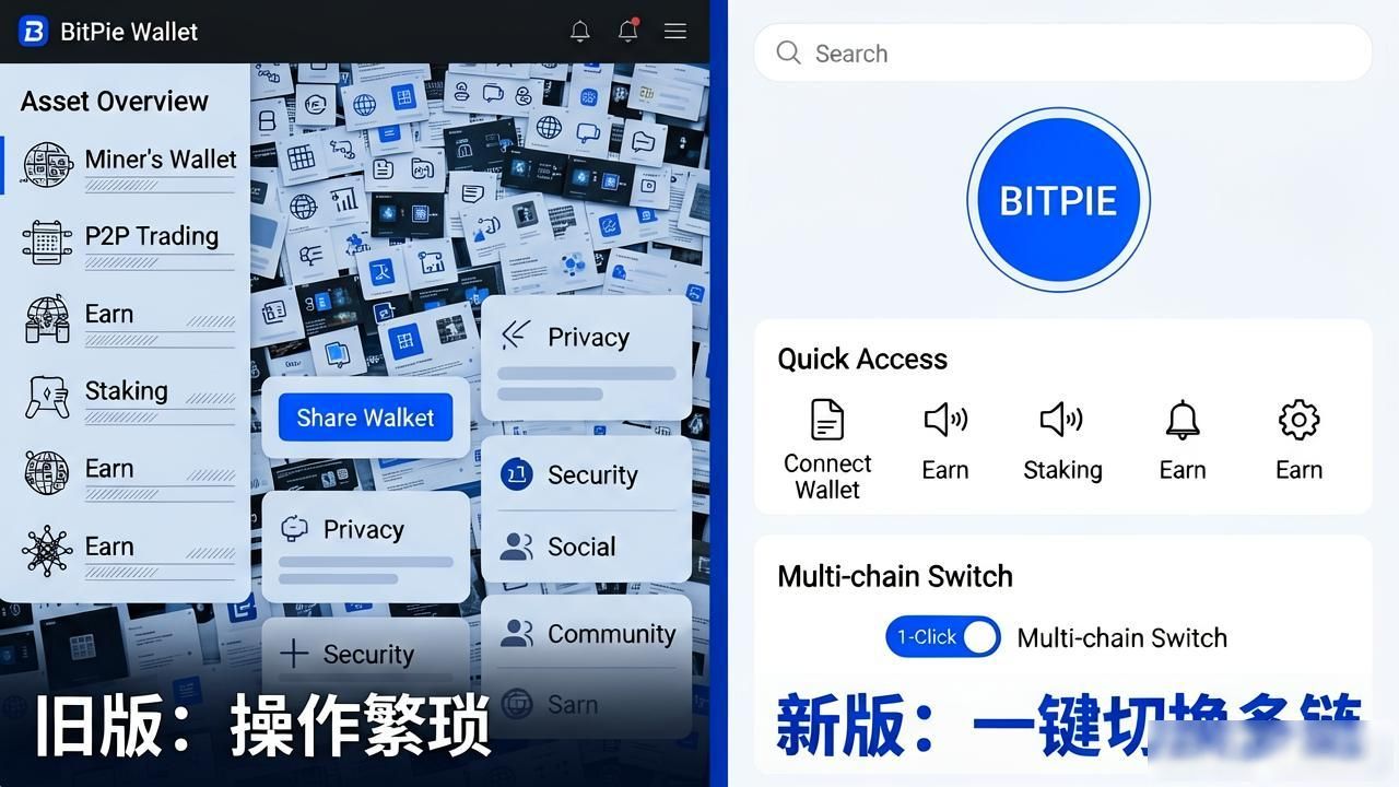 比特派钱包升级必看：新旧版本功能差异全解析