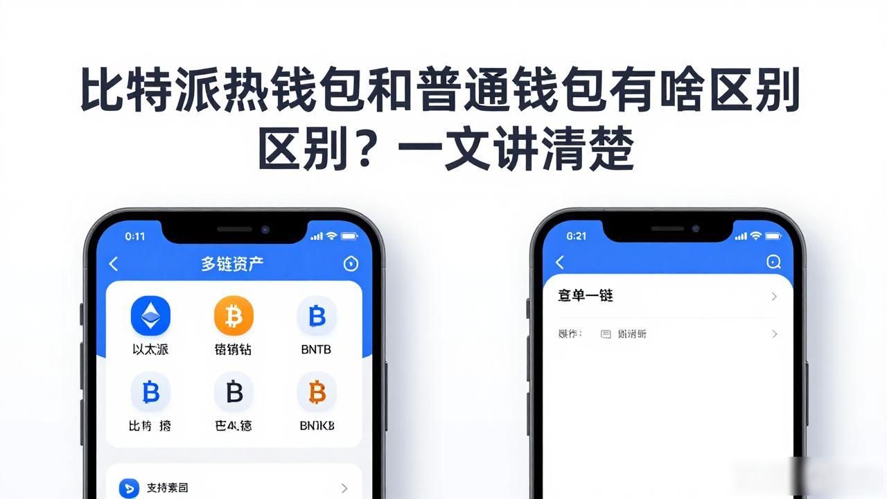 比特派热钱包和普通钱包有啥区别？一文讲清楚