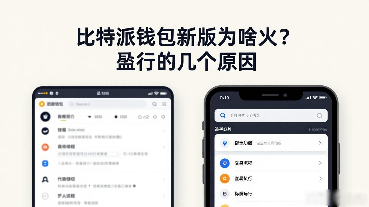 比特派钱包新版为啥火？盛行的几个原因