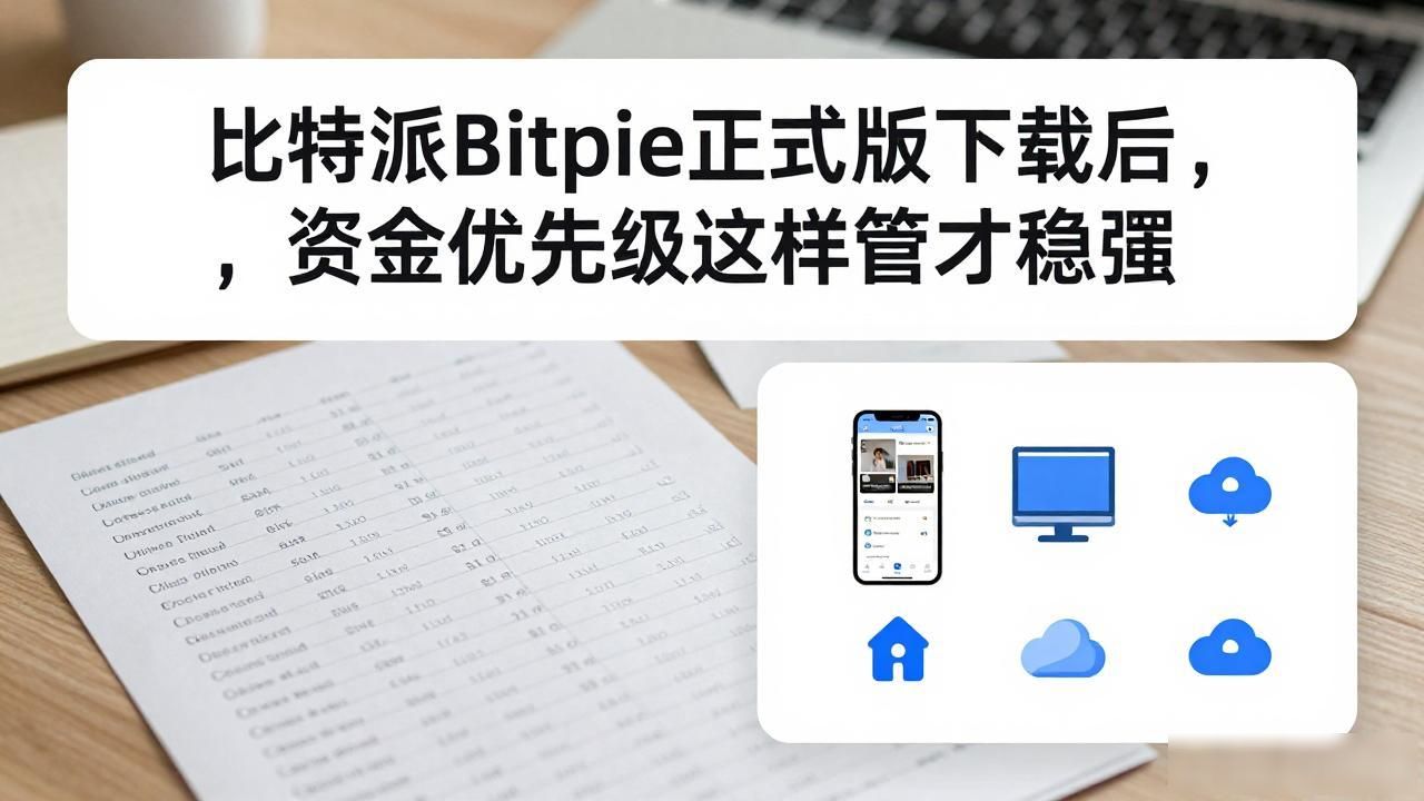 比特派Bitpie正式版下载后，资金优先级这样管才稳妥