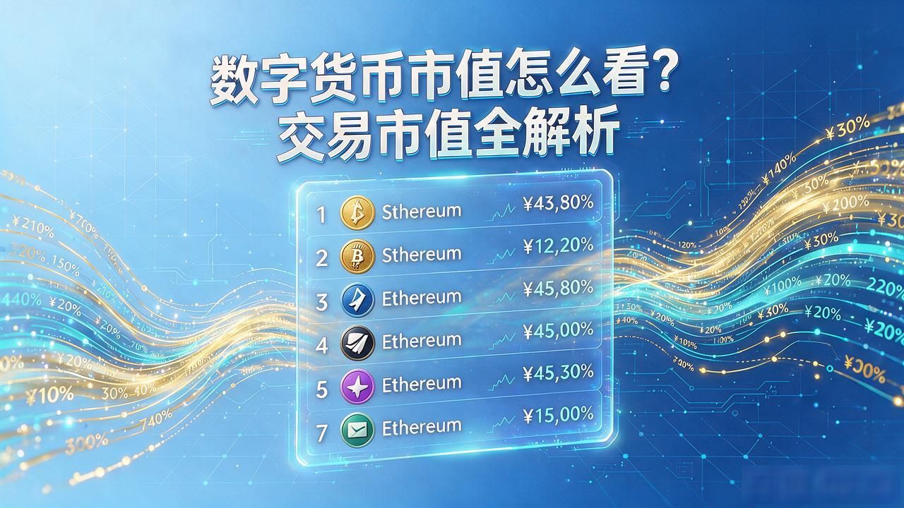 数字货币市值怎么看？交易市值全解析