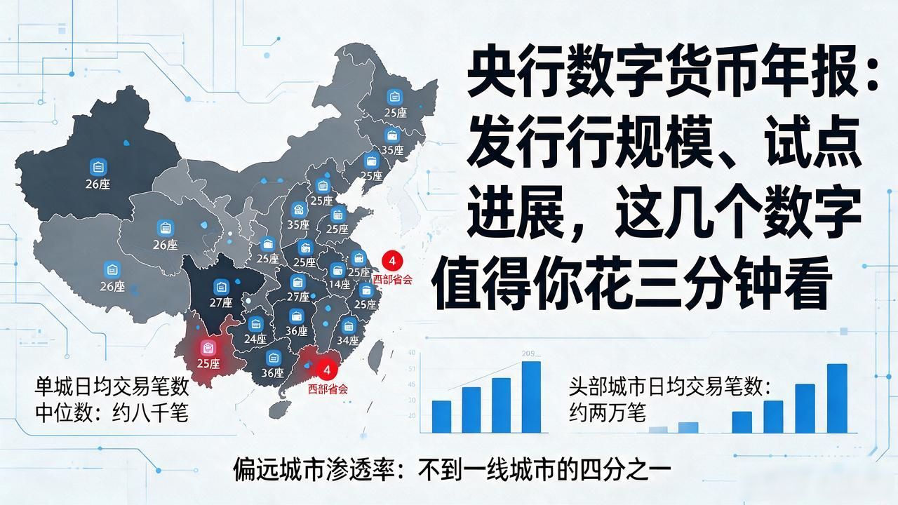 央行数字货币年报：发行规模、试点进展，这几个数字值得你花三分钟看