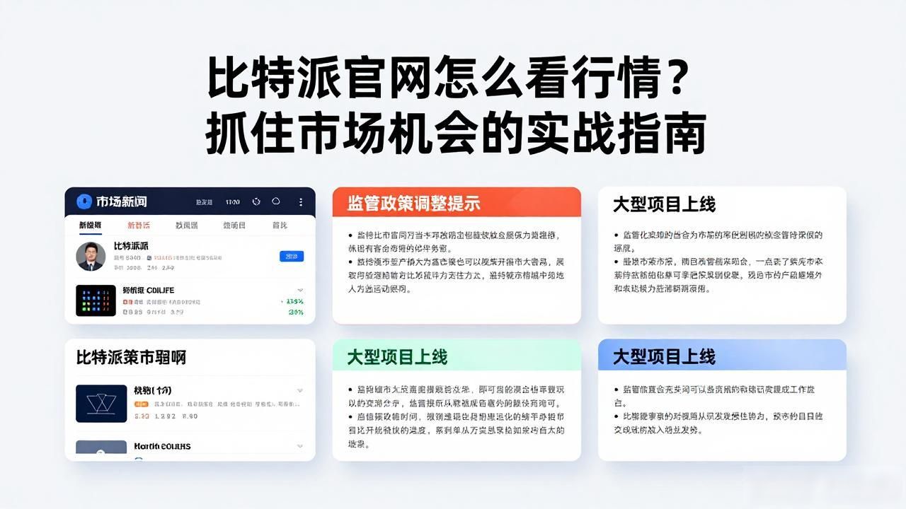 比特派官网怎么看行情？抓住市场机会的实战指南