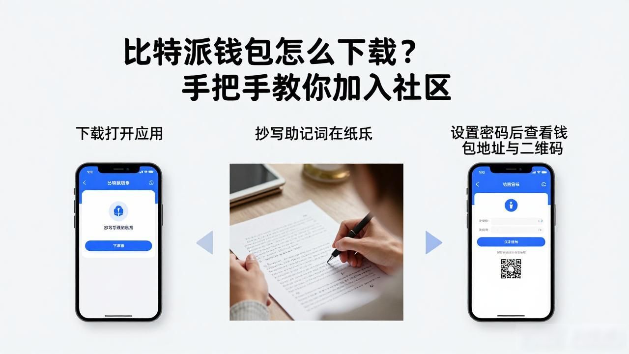 比特派钱包怎么下载？手把手教你加入社区