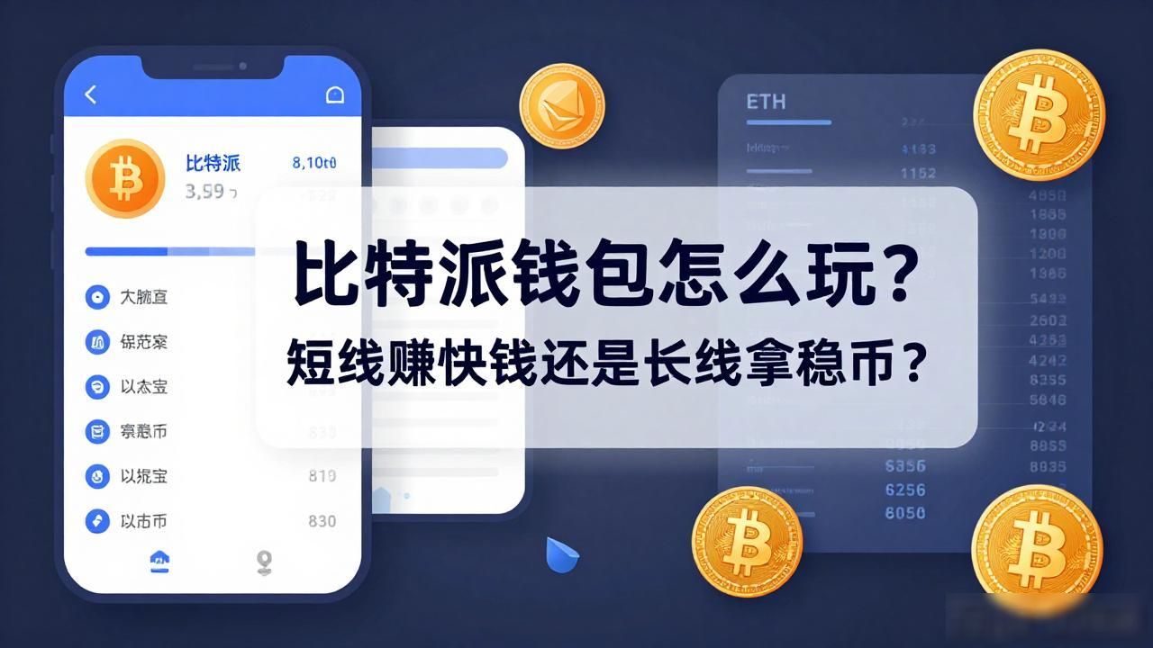 比特派钱包怎么玩？短线赚快钱还是长线拿稳币？
