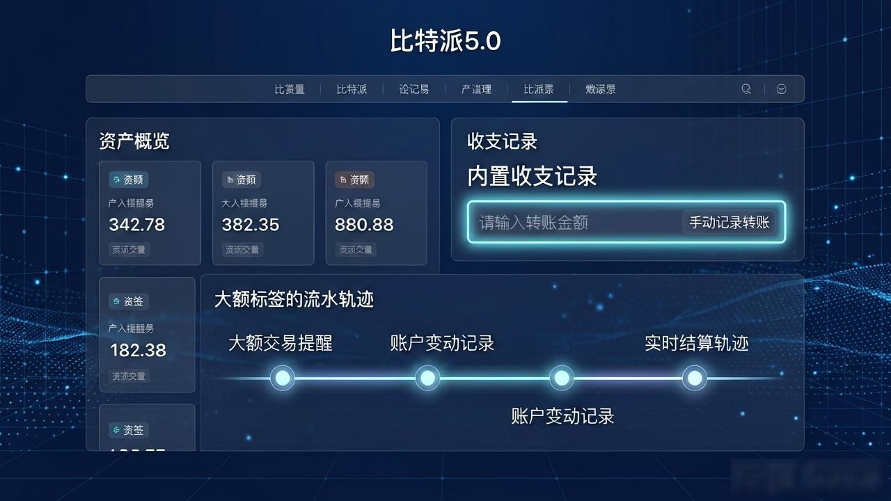 比特派5.0怎么管资产？官方下载后这3招让你账目清晰