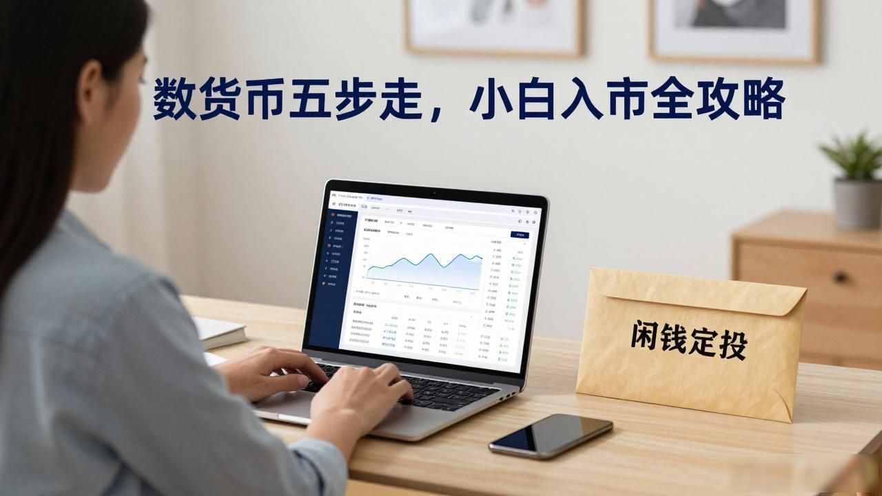 数字货币五步走，小白入市全攻略