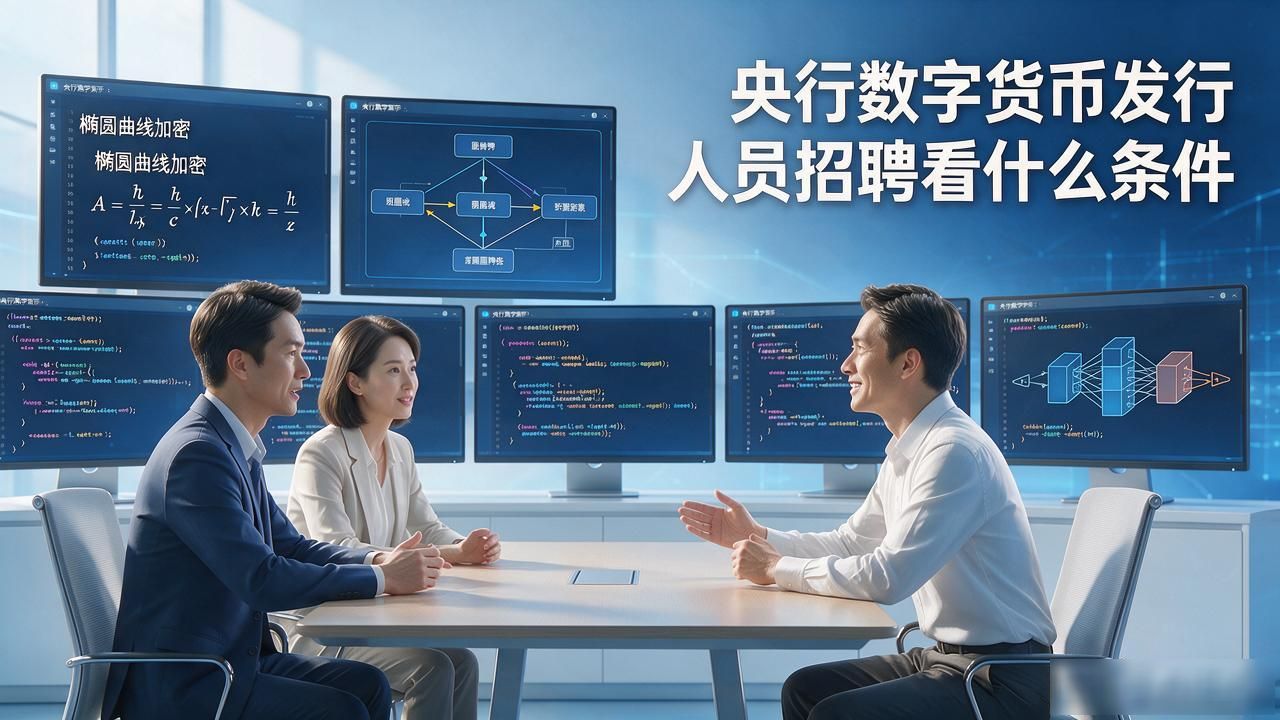 央行数字货币发行人员招聘看什么条件，日常工作具体内容