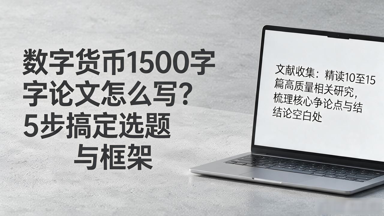 数字货币1500论文_数字货币1500字论文写作全流程_数字货币论文选题技巧