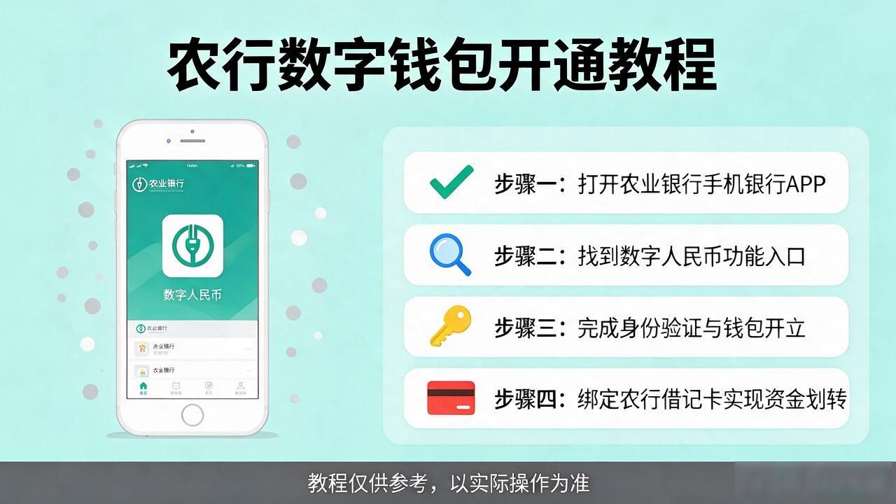农行DCEP钱包开通方法_农行dcep数字货币钱包下载_中国农业银行数字人民币钱包下载使用