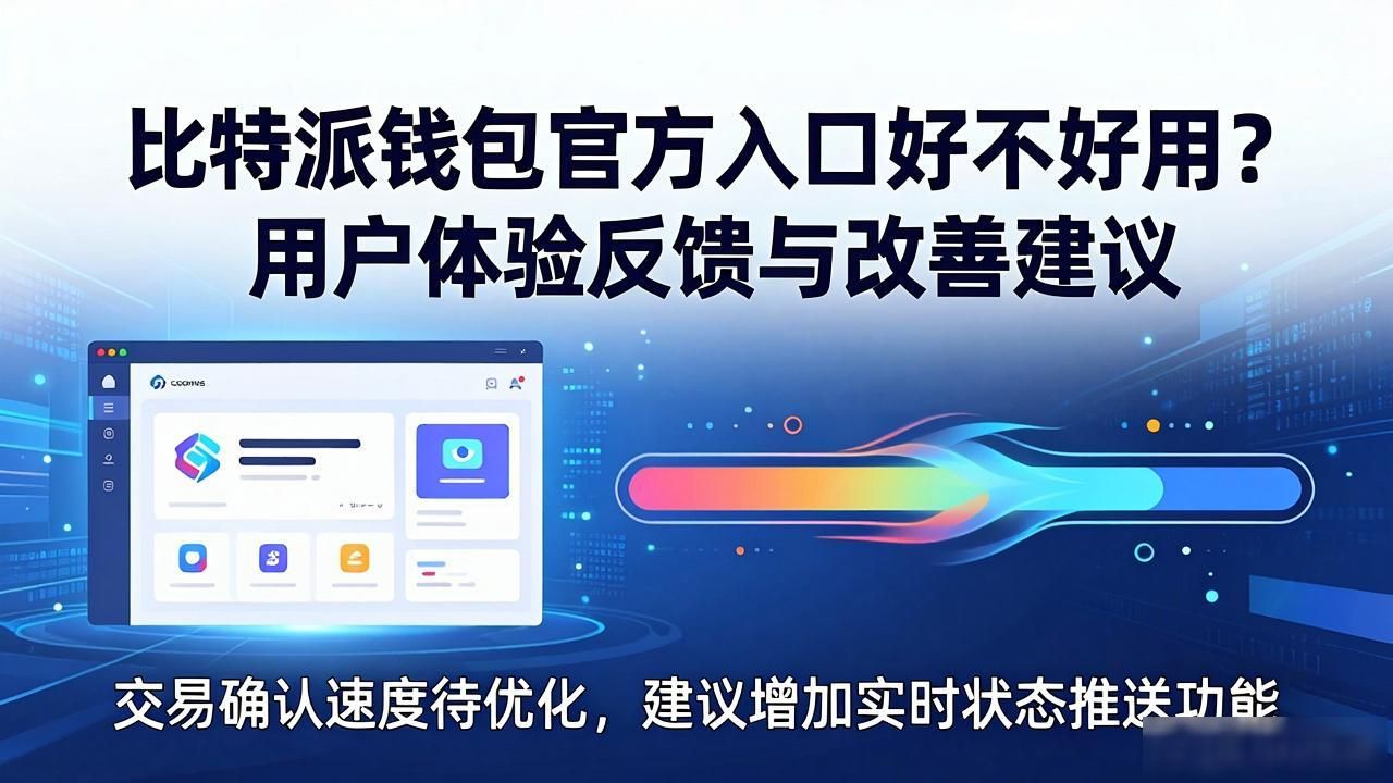 比特派钱包官方入口好不好用？用户体验反馈与改善建议