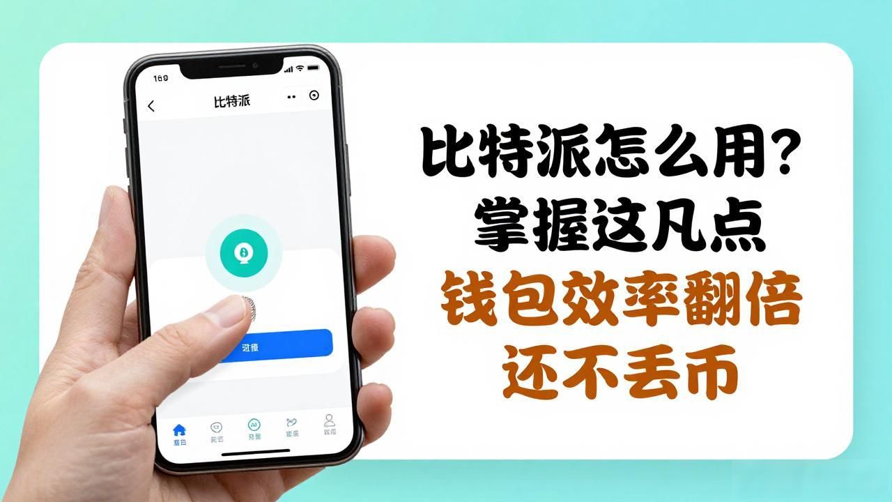 比特派怎么用？掌握这几点钱包效率翻倍还不丢币