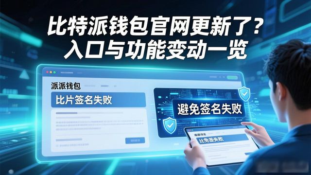 比特派钱包官网更新了？入口与功能变动一览
