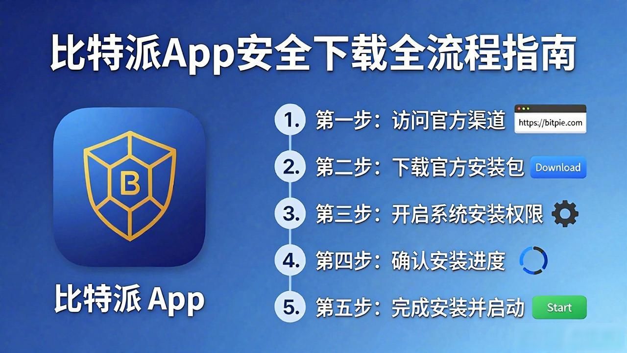 下载bitpie比特派app的步骤详解,确保安全无忧_比特派官方下载_多链钱包安全下载攻略