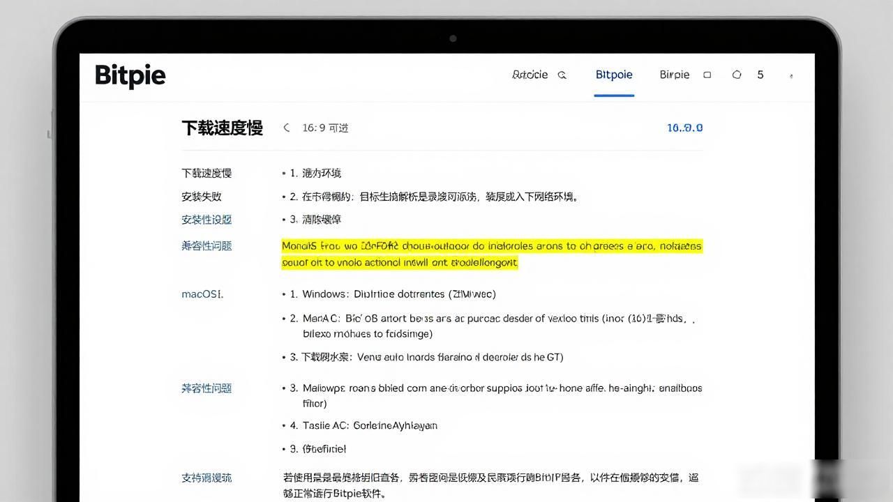 Bitpie下载不了怎么办？官网客服教你快速解决