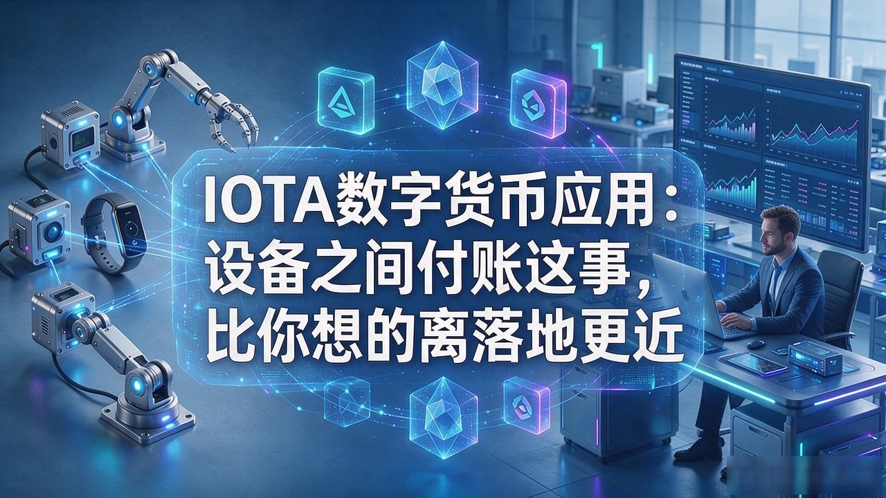 iota数字货币应用：设备之间付账这事，比你想的离落地更近