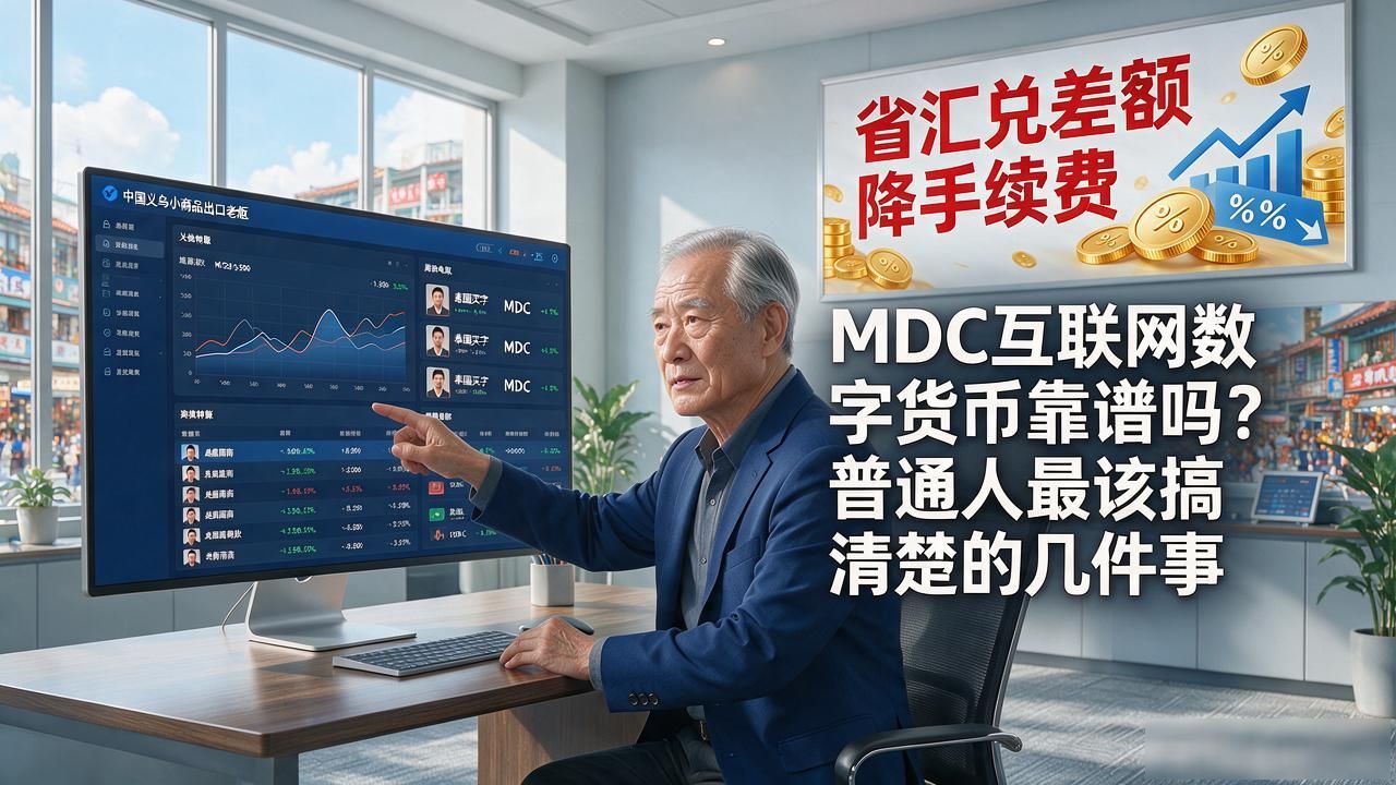 MDC互联网数字货币靠谱吗？普通人最该搞清楚的几件事