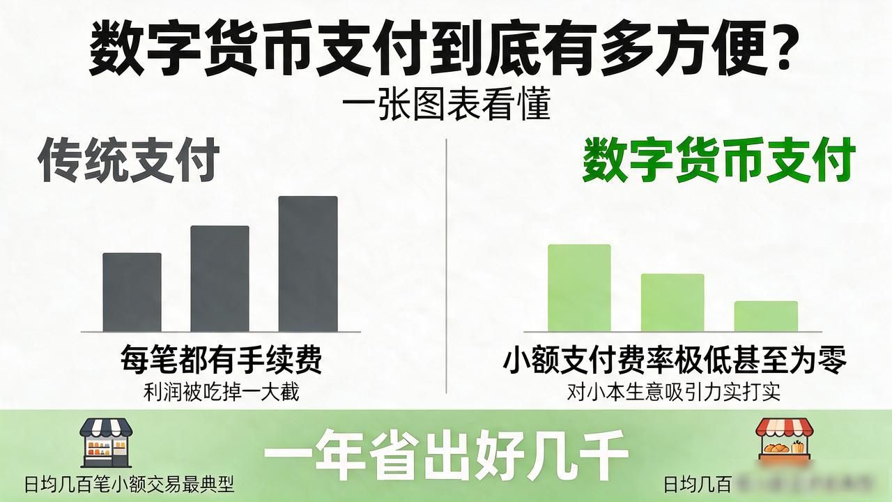 数字货币支付到底有多方便？一张图表看懂