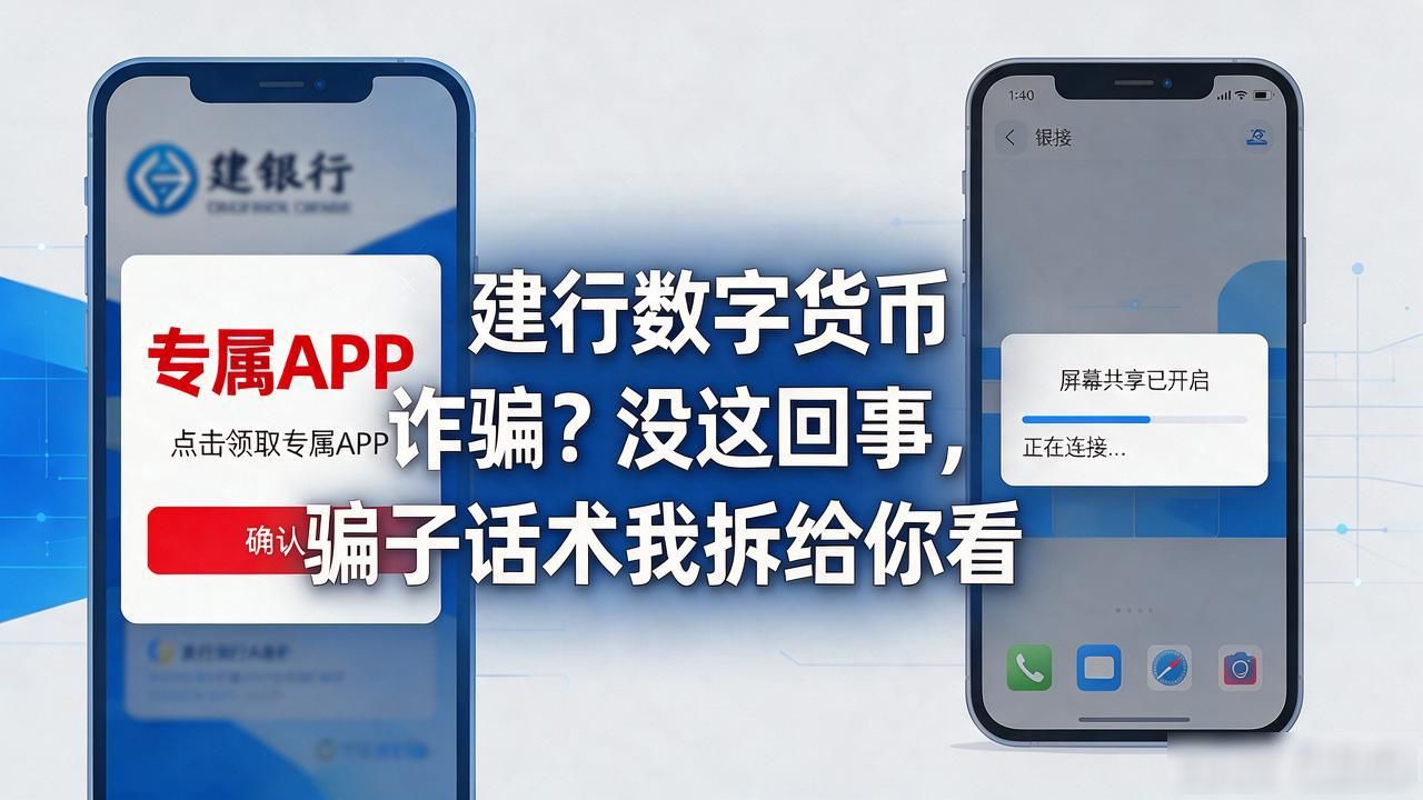 建设银行数字货币骗局_冒充建行客服诈骗_建行数字货币诈骗