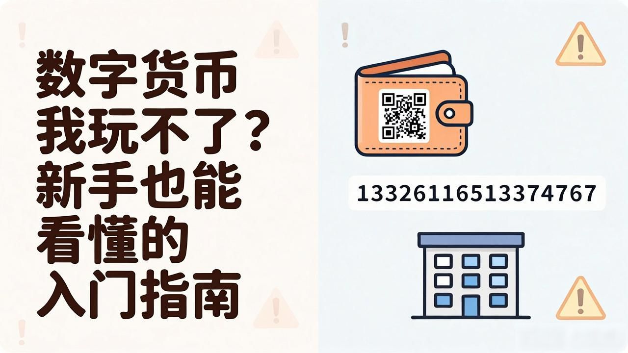 数字货币我玩不了_数字货币的技术门槛与风险认知_普通人如何正确理解数字货币
