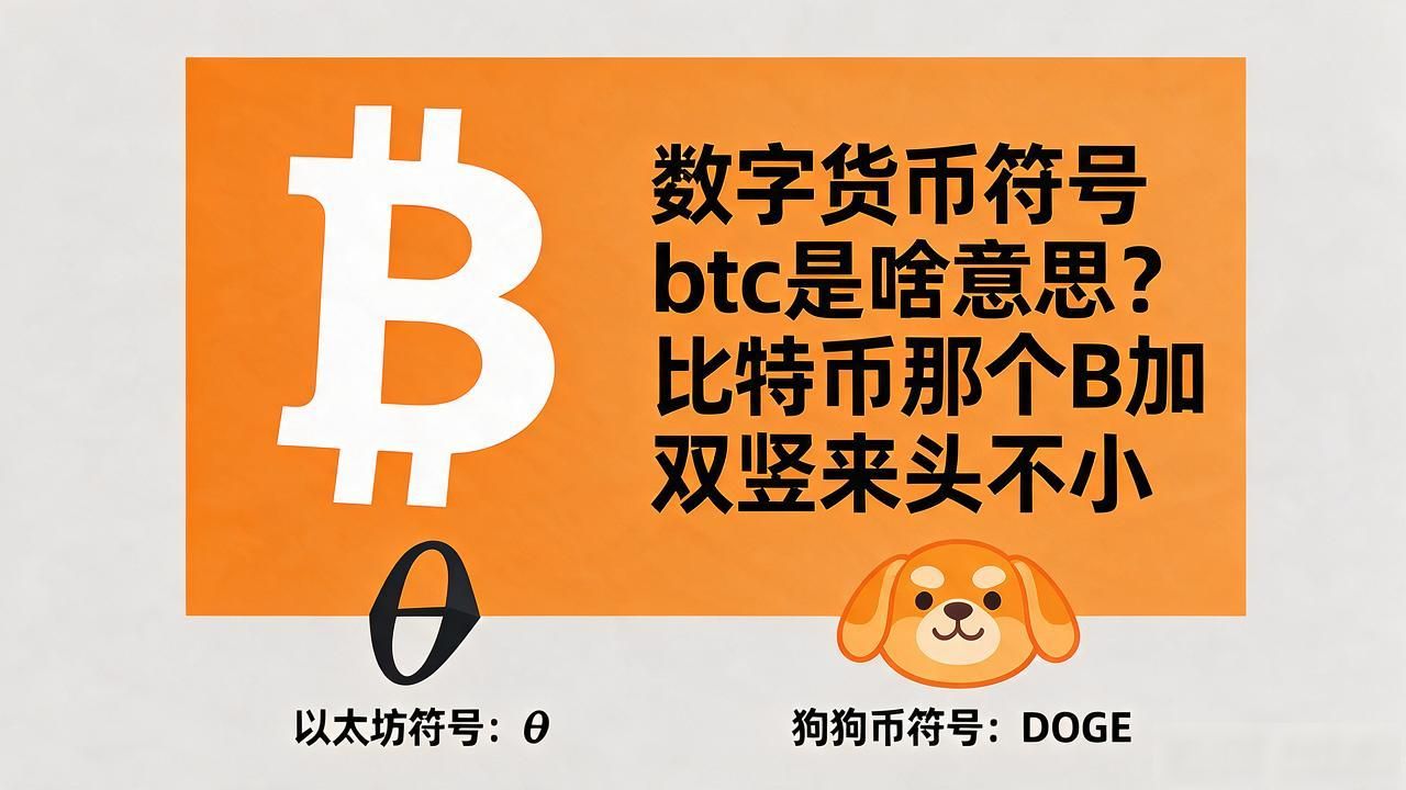 数字货币符号btc_如何区分比特币BTC与其他加密货币图标_比特币BTC符号含义及设计起源