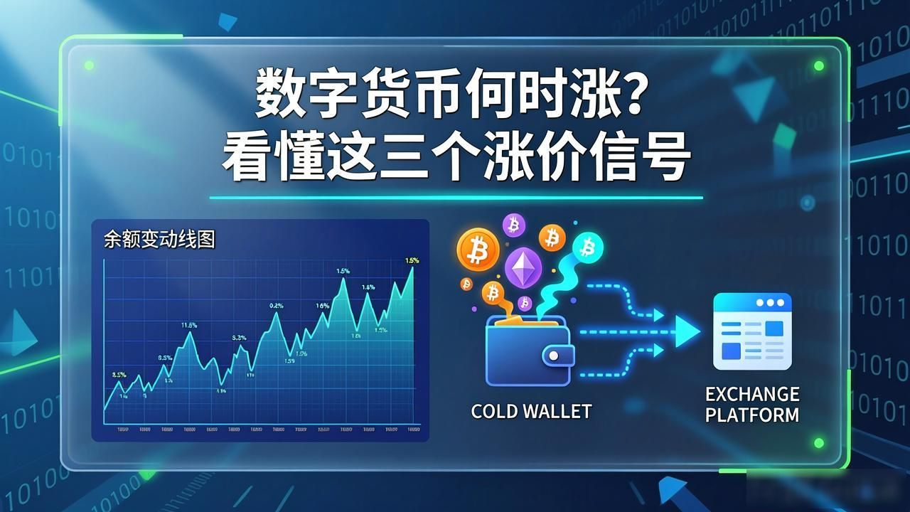 数字货币何时涨？看懂这三个涨价信号