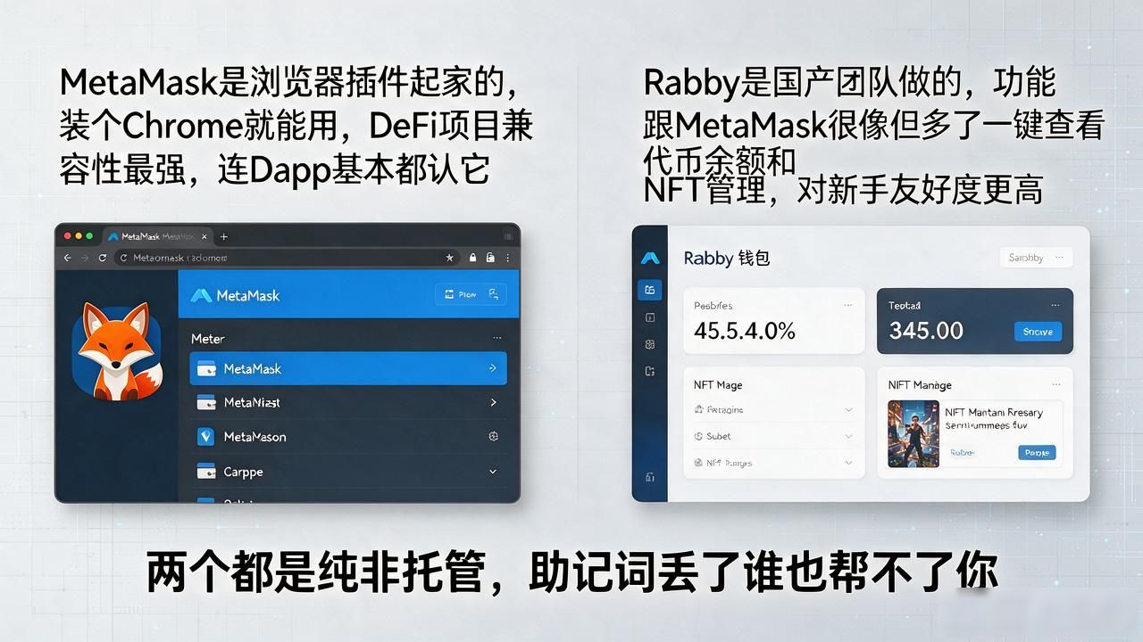 MetaMask与Trust Wallet对比_跟比特派一样钱包_比特派非托管数字钱包推荐