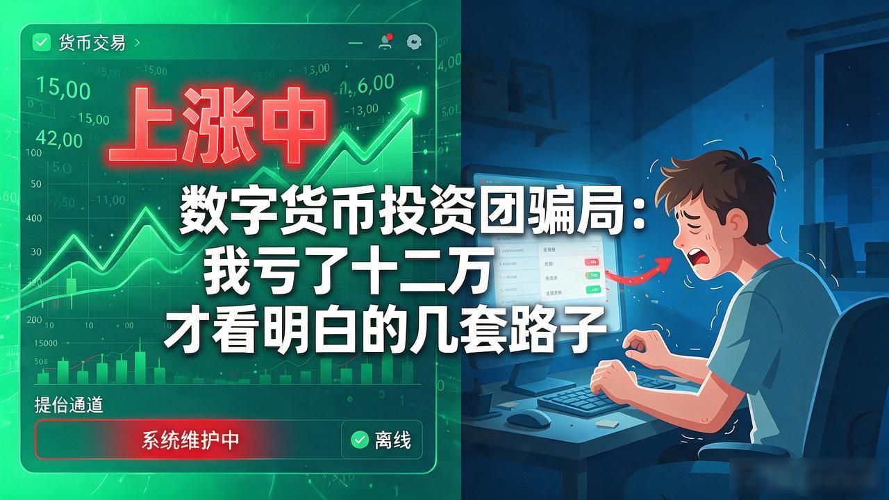 数字货币投资团骗局_数字货币投资骗局_高收益投资团套路
