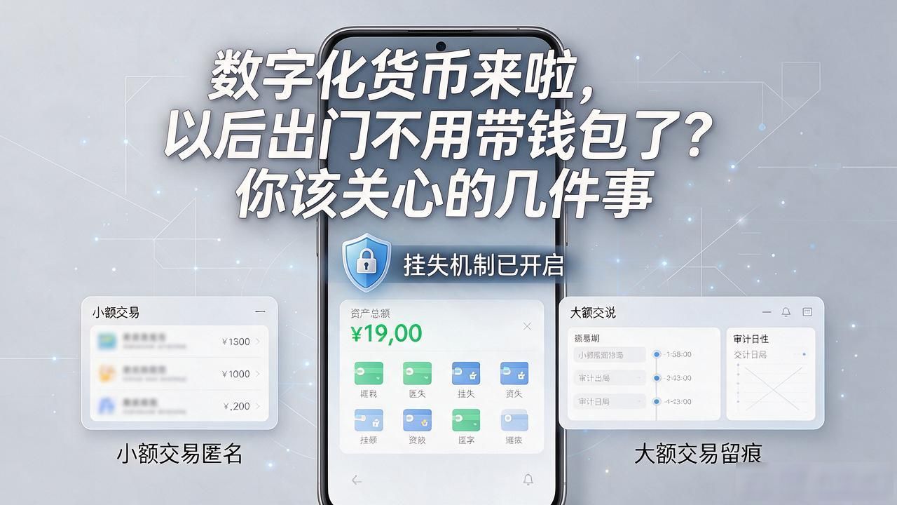 数字化货币来啦_数字人民币收款效率_数字人民币手机支付
