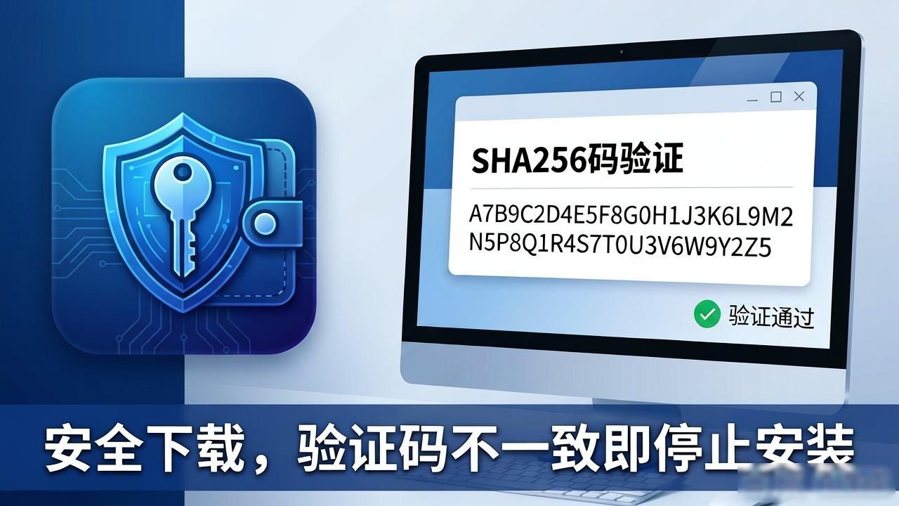 比特派钱包下载官网验证_下载比特派钱包app最新版本时需审慎选择的安全措施_安装包SHA256码校验