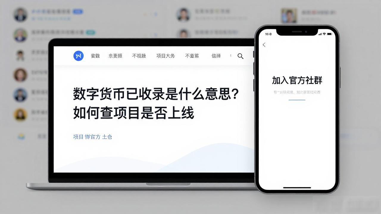 数字货币已收录是什么意思？如何查项目是否上线