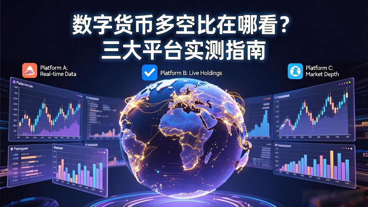 数字货币多空比在哪看？三大平台实测指南