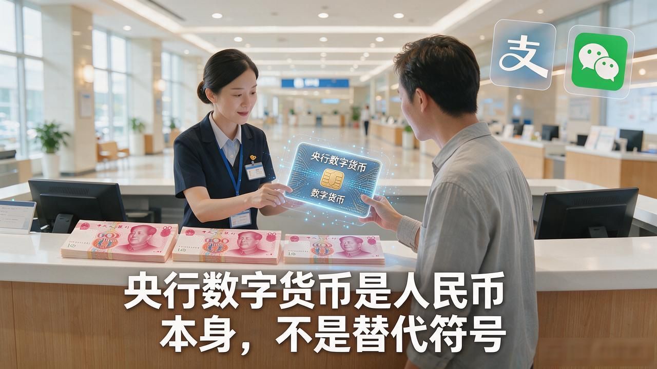 央行数字货币普通人_央行数字货币实际应用_数字人民币与现金对比