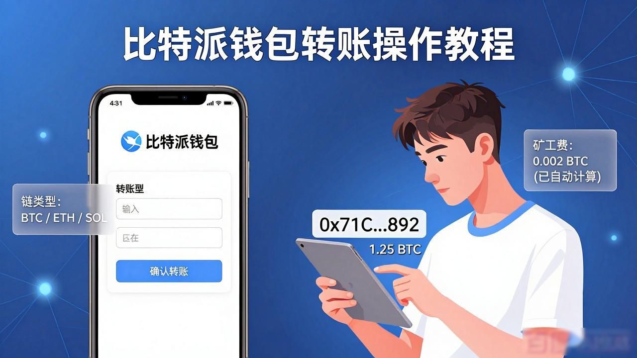 使用比特派钱包的操作流程_比特派钱包_多链资产去中心化钱包