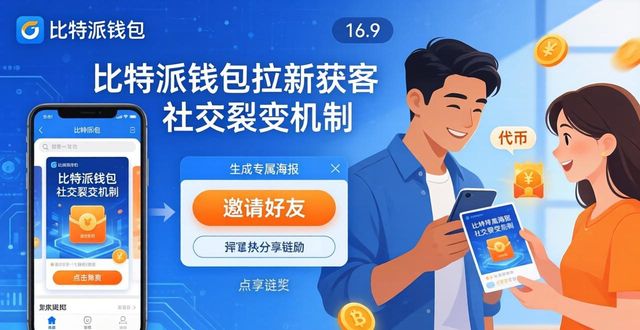 比特派下载后，三步轻松拉新获客