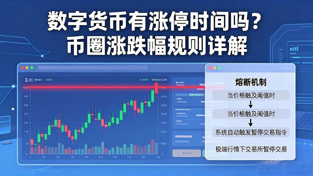 数字货币有涨停时间吗？币圈涨跌幅规则详解