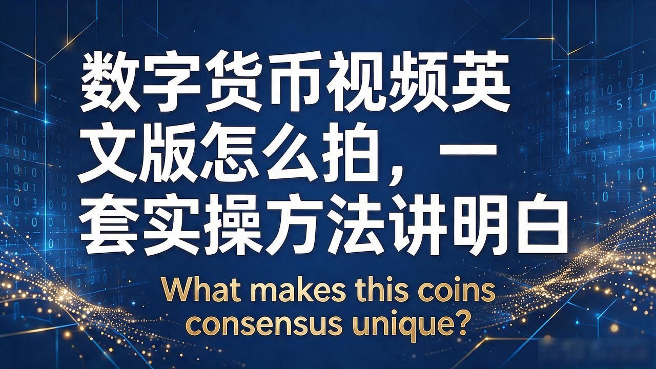 数字货币视频英文版_english voiceover for crypto content_digital currency video production tips