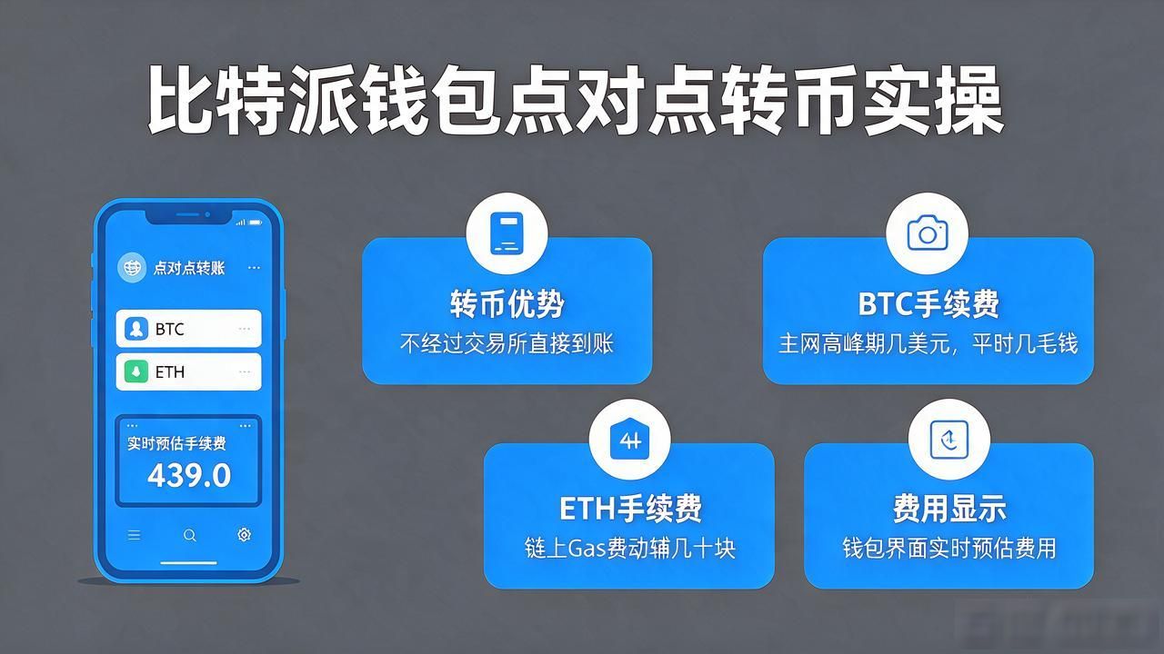 比特派钱包点对点转币实操，不经过交易所直接到账