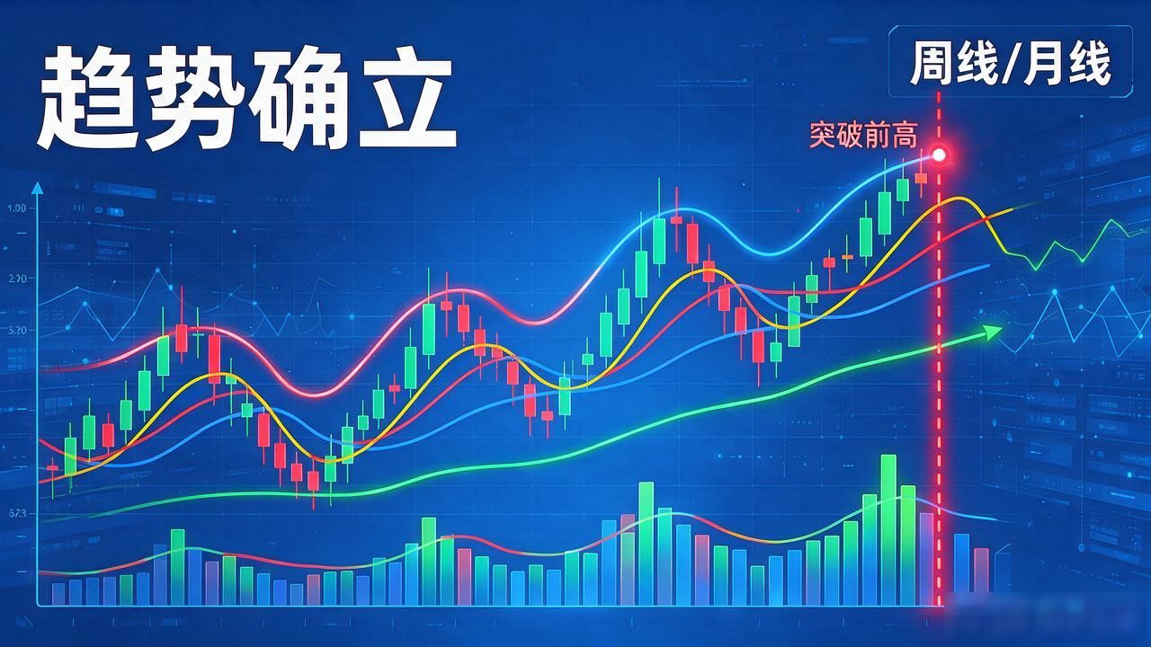 炒币趋势判断_数字货币价格与趋势_周线月线分析