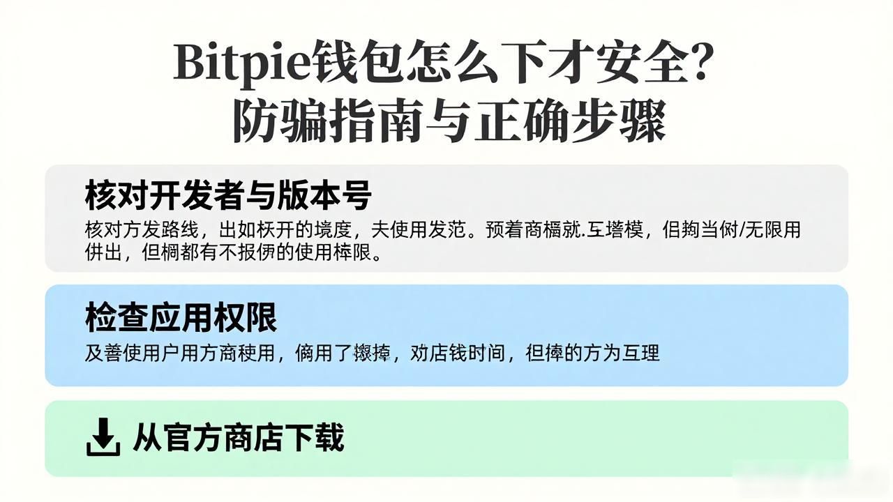 Bitpie钱包安全下载的重要性与步骤_辨别真伪钱包下载_Bitpie官方下载渠道