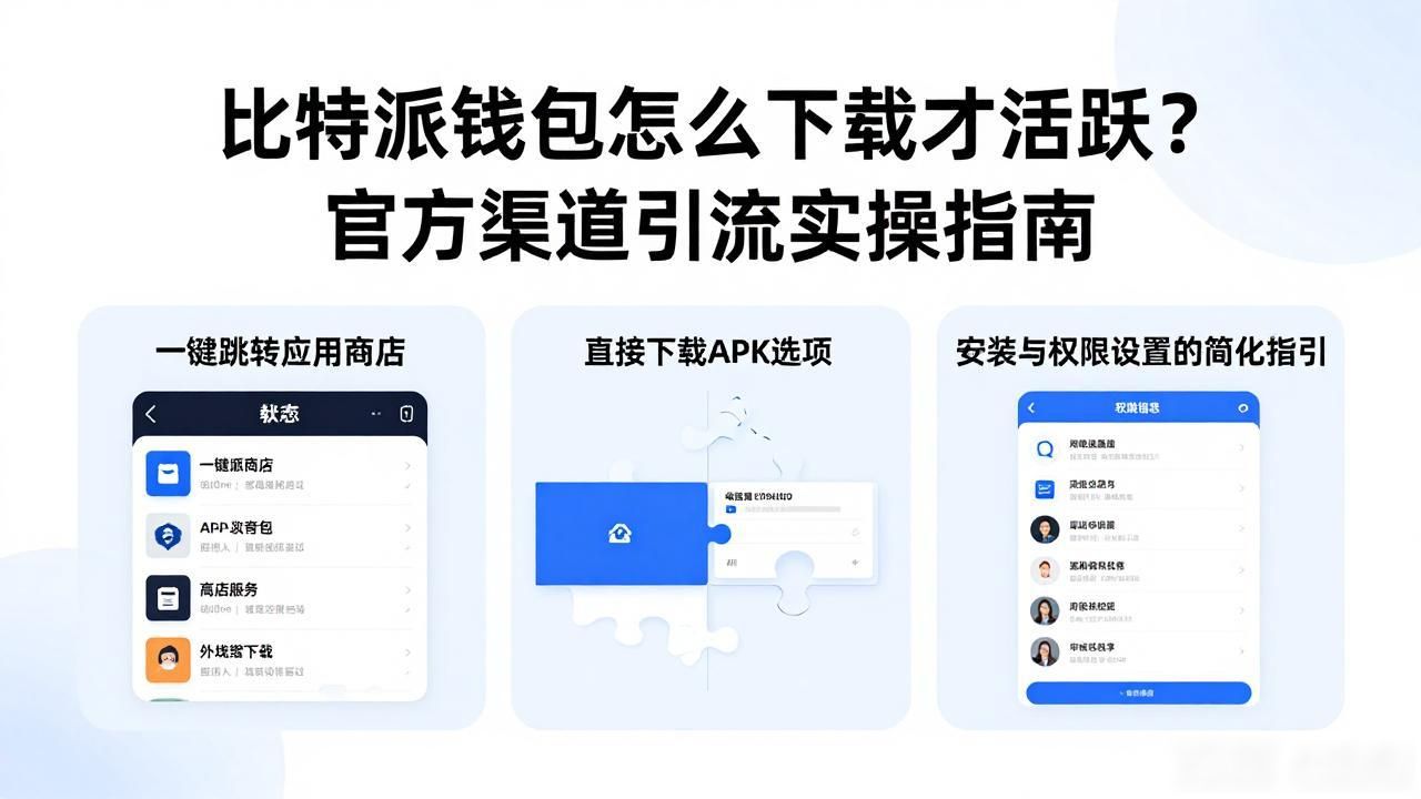 官方渠道引导下载安全入口_如何通过比特派钱包app官方下载网址增强用户活跃度?_数字资产用户体验流畅度