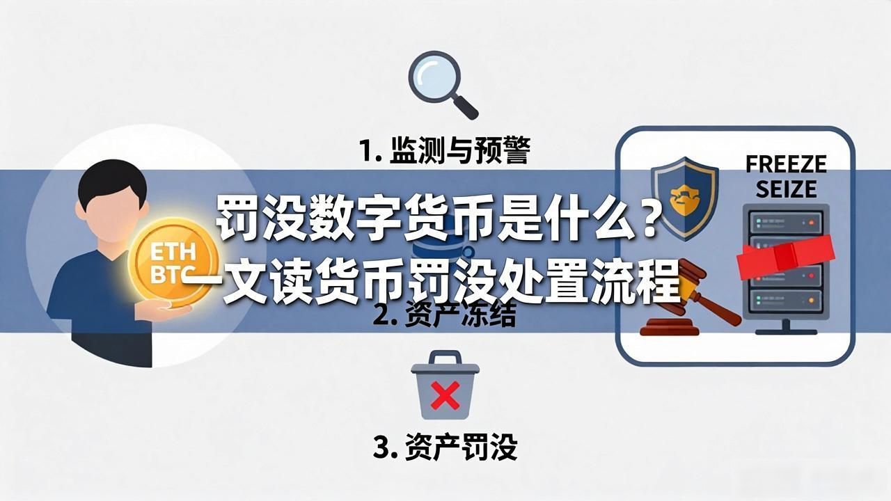 罚没数字货币是什么？一文读懂虚拟货币罚没处置流程