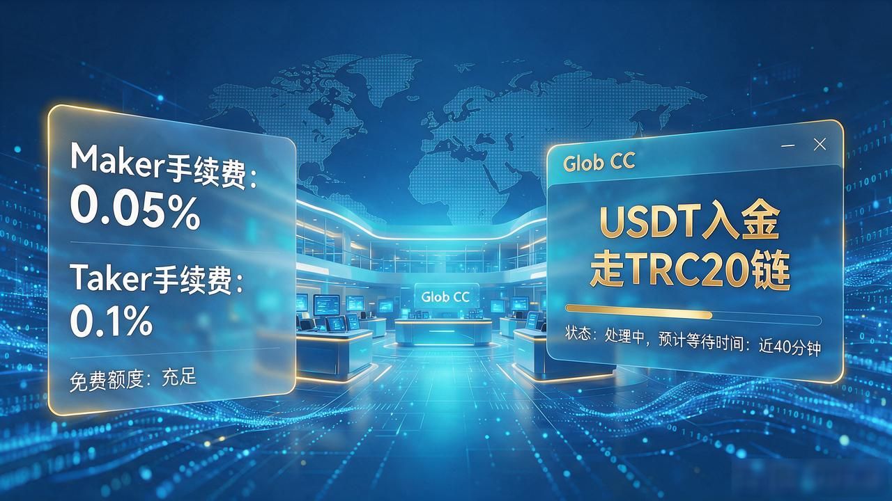 glob cc数字货币交易所到底能不能用，手续费和出金你该了解